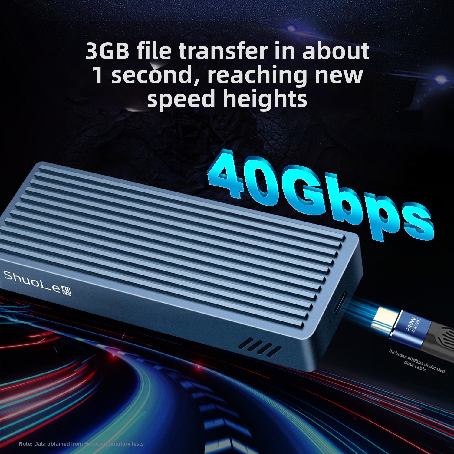 40Gbps USB 4.0 M.2 NVMe SSD En - огляд і ціна Usb4 40Gbps External Ssd 8Tb