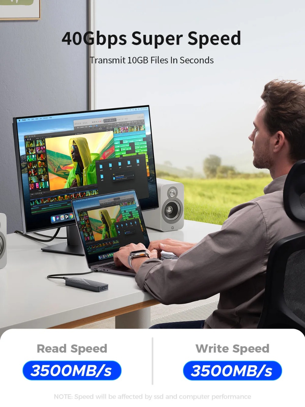 ORICO USB4 40Gbps M.2 NVMe SSD - огляд і ціна 8Tb M2 Nvme Ssd