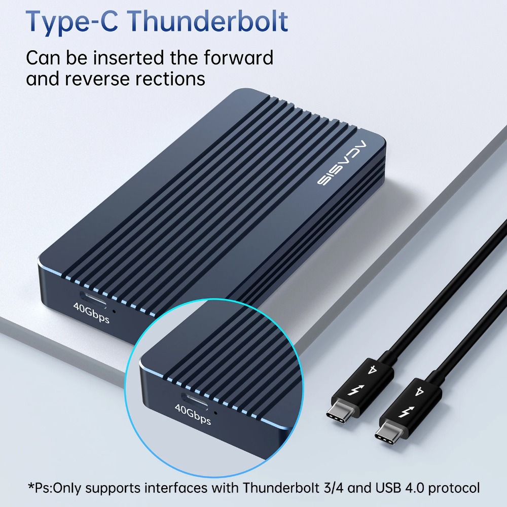 Acasis 40Gbps USB 4.0 NVME M.2 - огляд і ціна 8Tb M2 Nvme Ssd