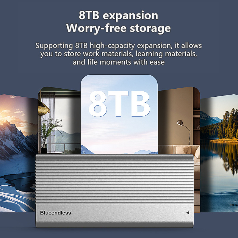Portable USB4 M.2 NVMe SSD Enc - огляд і ціна Usb4 40Gbps External Ssd 8Tb